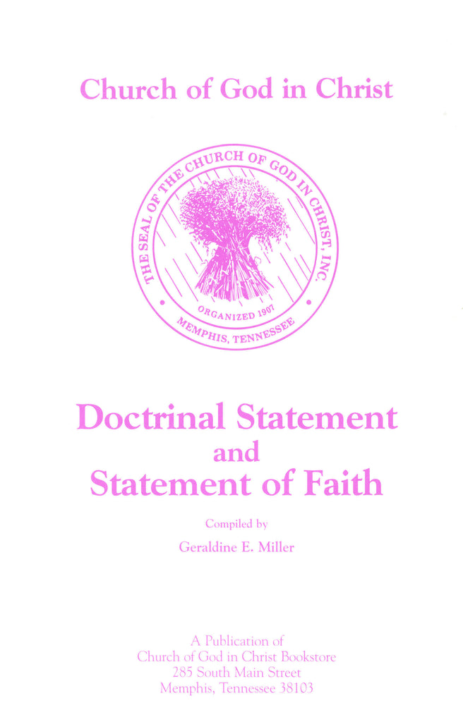 Doctrinal Statement & Statement of Faith