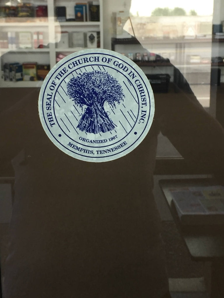 COGIC Seal Window Decal