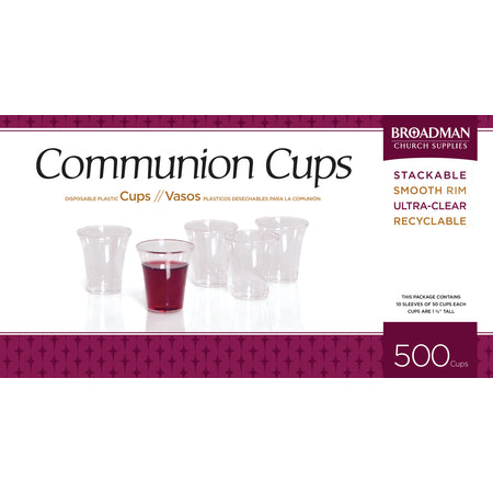 Communion Cups - Disposable 500 Count