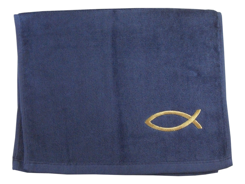 Towel | Gold Fish (Navy)