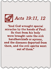 Prayer Cloths | Acts 19:11, 12 (Package of 100)