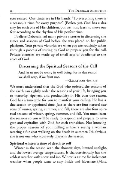 The Deborah Anointing: Embracing the Call to be a Woman of Wisdom and ...