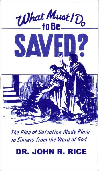 What Must I Do to be Saved? Tracts (Package of 50)